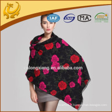 Conception de fleurs pour femmes Chaussures en coton doux naturel Souffle en coton à la mode 2015